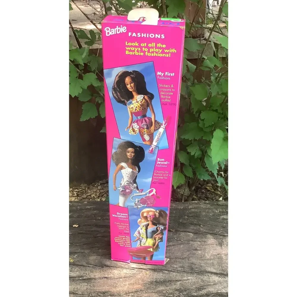 1993 Dress N Fun Barbie 10776 Vintage NIB New Retro Floral Romper Toy Gift